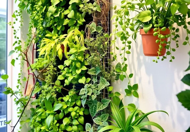 Conceptos esenciales de jardinería vertical Conceptos esenciales de jardinería vertical