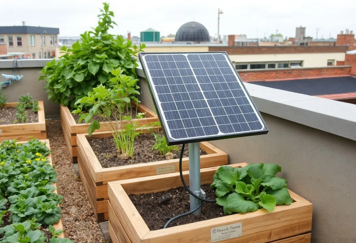 Paneles solares integrados en huertos urbanos: Ventajas y usos