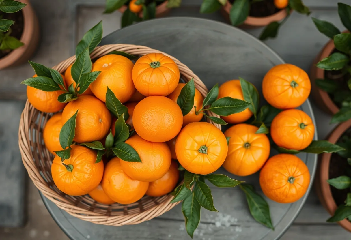 Cosecha fresca de naranjas en casa: ¡disfruta los frutos de tu esfuerzo!