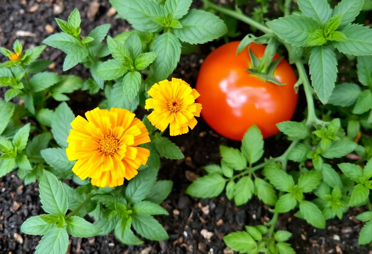 Plantas repelentes de insectos para tu huerto