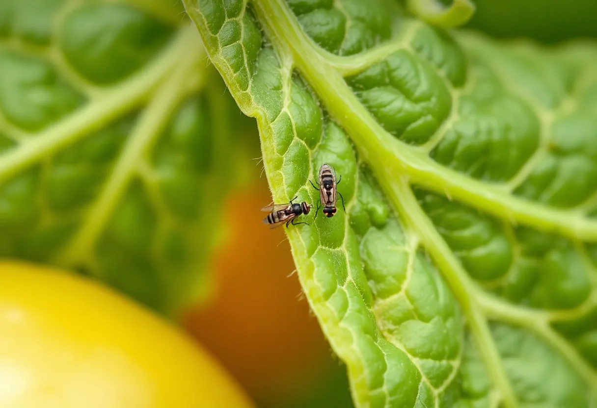 Prevención y tratamiento de la mosca blanca en el huerto
