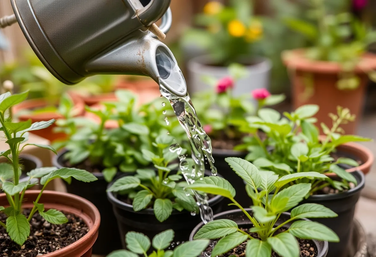 Secretos para regar plantas