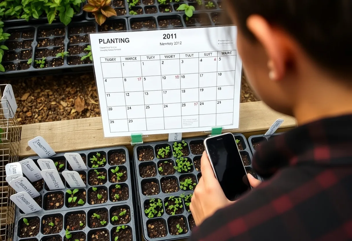 Descubre cuándo sembrar con nuestro calendario