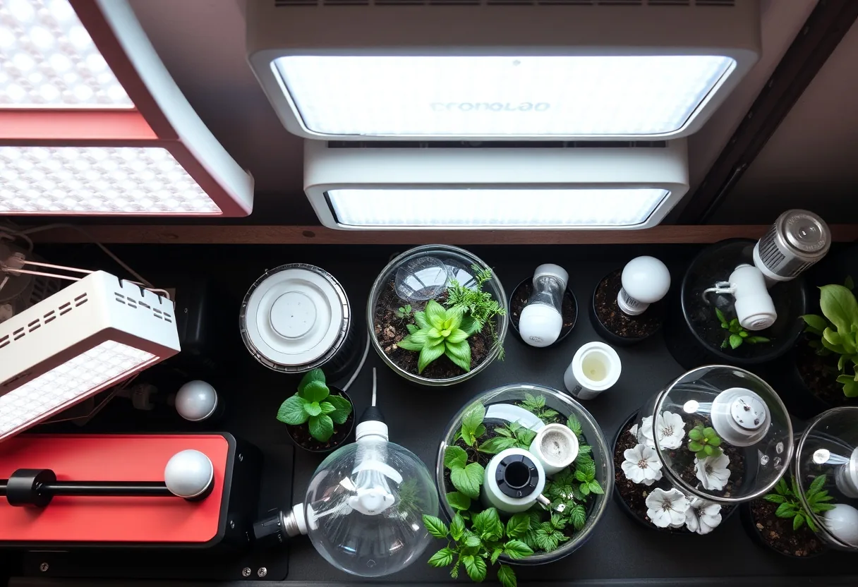 Descubre la variedad de luces ideales para terrarios