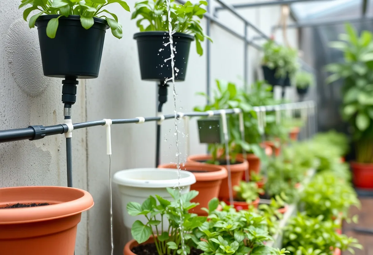 Descubre la guía esencial para regar tu jardín vertical